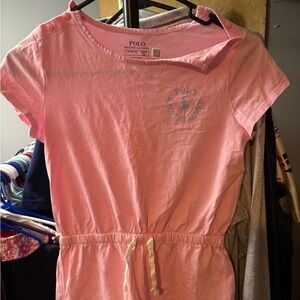 Polo by Ralph Lauren Light Pink Short Romper